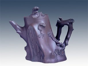 汪寅仙紫砂壶 梅桩 