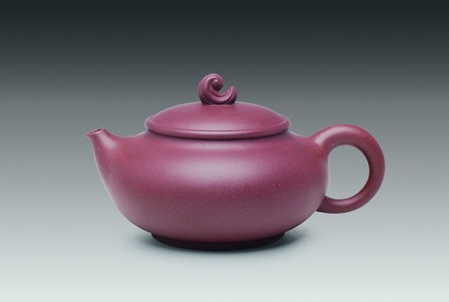 鲍玉梅紫砂壶 赶浪 