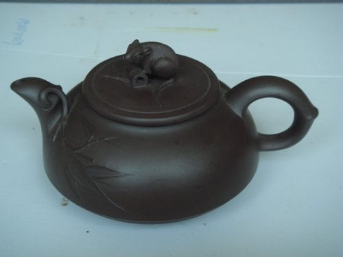 邹辉紫砂壶 竹鼠 