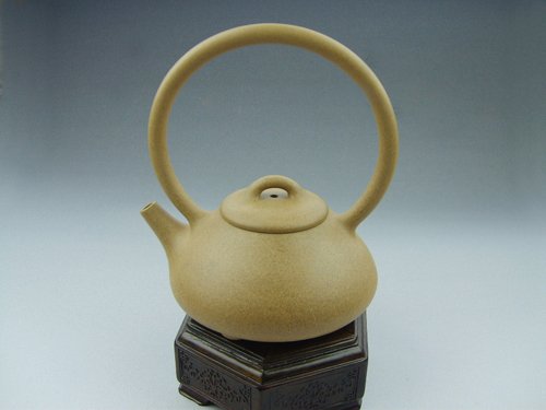 周亚琴紫砂壶 提粱石瓢 