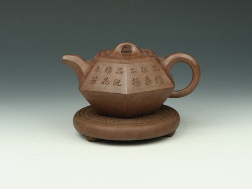 张建生紫砂壶 合斗 