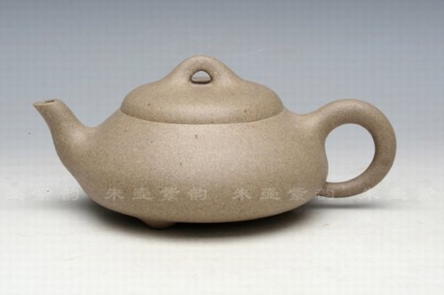 陈红英紫砂壶 矮石瓢 