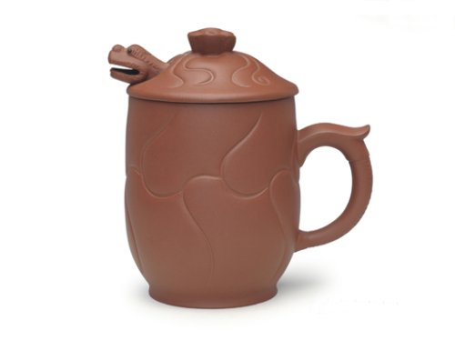 陈伟军紫砂壶 鱼化龙杯 