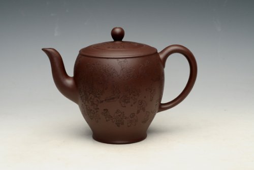 张秀娣紫砂壶 高胆线 