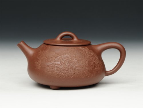 窦锋紫砂壶 小石瓢 
