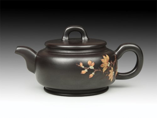 王兰芳紫砂壶 锦云玉柱 