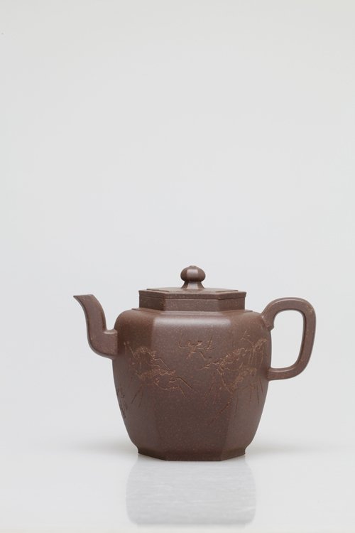 华健紫砂壶 莲莲蹬高 