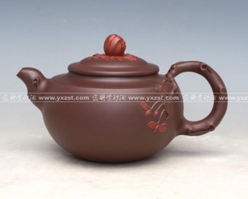 丁科紫砂壶 花开富贵 