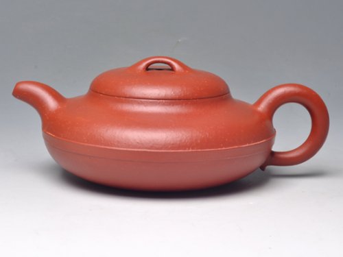 王福新紫砂壶 线圆（大红袍朱泥）... 