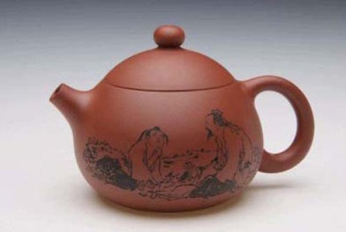 黄丽萍(大)紫砂壶 倒把西施 