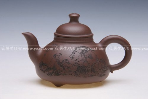 黄丽萍(大)紫砂壶 三脚乳鼎 