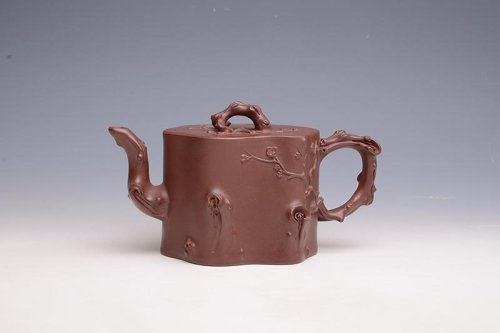 徐霞紫砂壶 梅段 