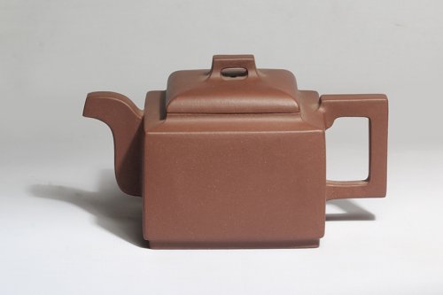 毛顺洪紫砂壶 亚明四方 