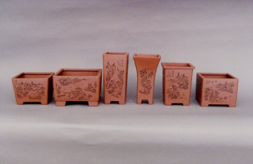 邵国锋紫砂壶 花盆:范美勤制 