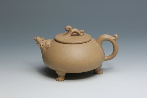 吴幼波紫砂壶 雄风 