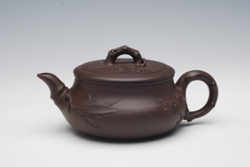 陈健紫砂壶 青梅竹马 