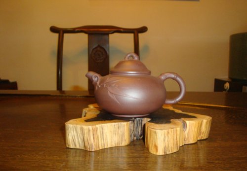 汪晖紫砂壶 雅竹 