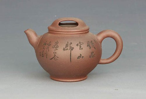 强建红紫砂壶 坤玉壶 