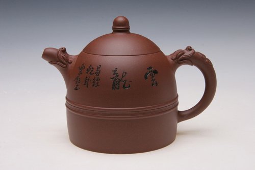 周琴娣紫砂壶 云龙壶 