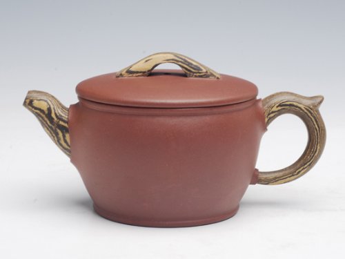 陈健紫砂壶 汉瓦 