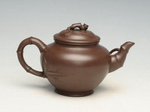 张惠琴紫砂壶 小型竹节  260cc 