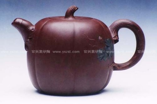 周伟光紫砂壶 大金瓜 