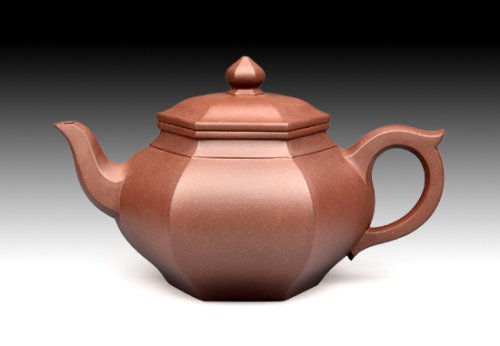 邵亚芬紫砂壶 16 六方笑樱 