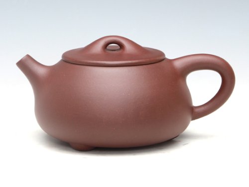 朱新南紫砂壶 石瓢（紫泥）340ML 