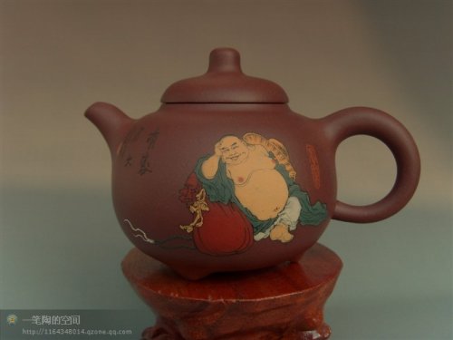 李经强紫砂壶 有容乃大 