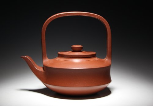 王小苏紫砂壶 景舟提梁 