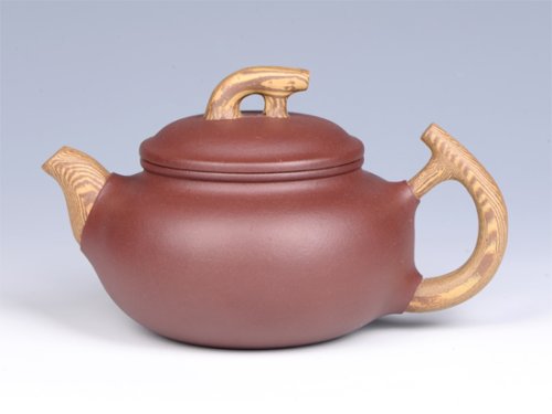 曾红清紫砂壶 - 绞泥仿古 - 