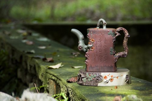 顾余根紫砂壶 千年守望 