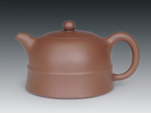 罗有财紫砂壶 一线圆 