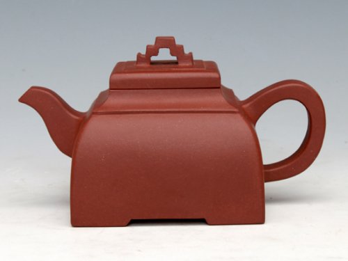 应晨霞紫砂壶 步步高 