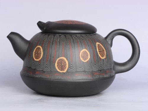 张丽妹紫砂壶 龟寿 