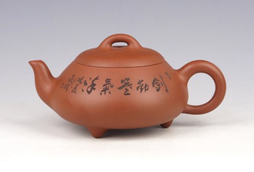 孟小军紫砂壶 石瓢清水泥 