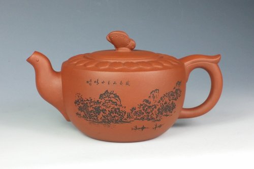 汪成琼紫砂壶 蝶恋花，俄罗斯总统专用 