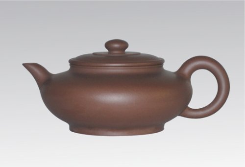 许立忠紫砂壶 虚扁壶 