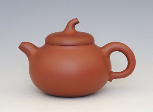 尹红英紫砂壶 茄段 