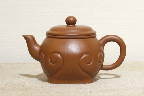 陈晨紫砂壶 如意 