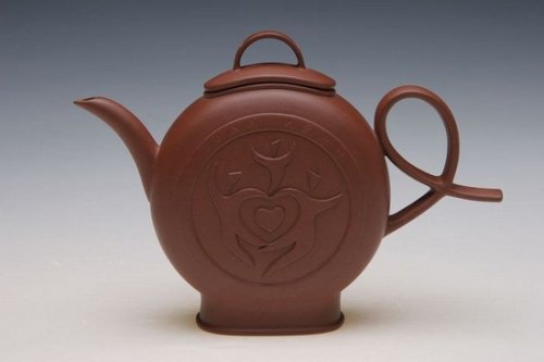 孟勤紫砂壶 大爱壶 