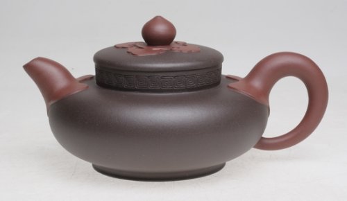 陈顺仙(大)紫砂壶 云肩如意 