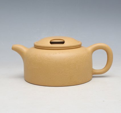 高俭紫砂壶 牛盖莲子 
