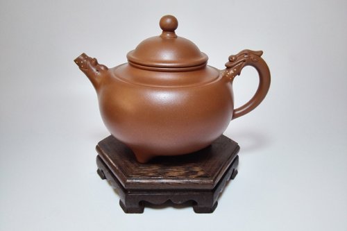 陈玉芳紫砂壶 龙珠 