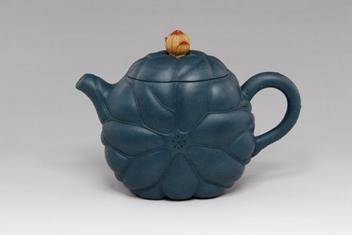 紫砂壶 清风荷叶壶 