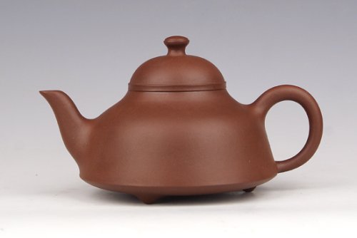 谈敏紫砂壶 三足乳鼎 