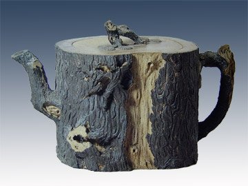 裴石民紫砂壶 松桩 