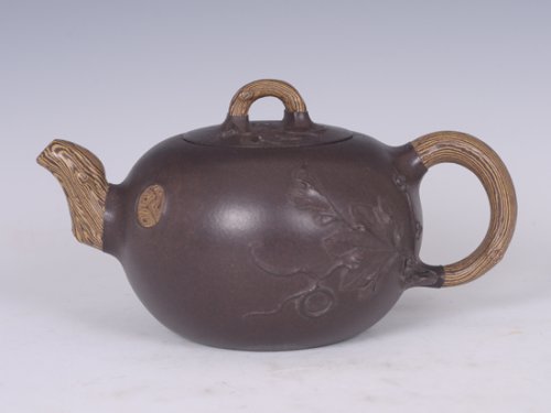 邵文紫砂壶 葡萄 