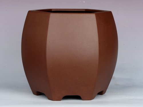 邵文紫砂壶 鼓形笔筒 