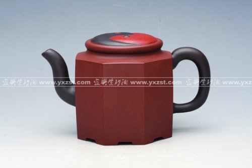 马俊华紫砂壶 天圆地方太极壶 